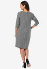 Boatneck Shift Dress, , on-hover image number null
