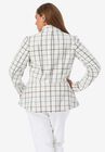 Wool-Blend Peplum Blazer, , on-hover image number null