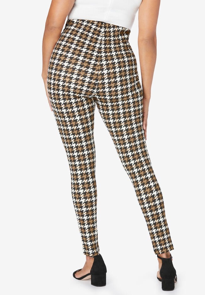 Ponte Knit Leggings, , on-hover image number 1
