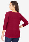 Scoop-Neck Tee, , on-hover image number null