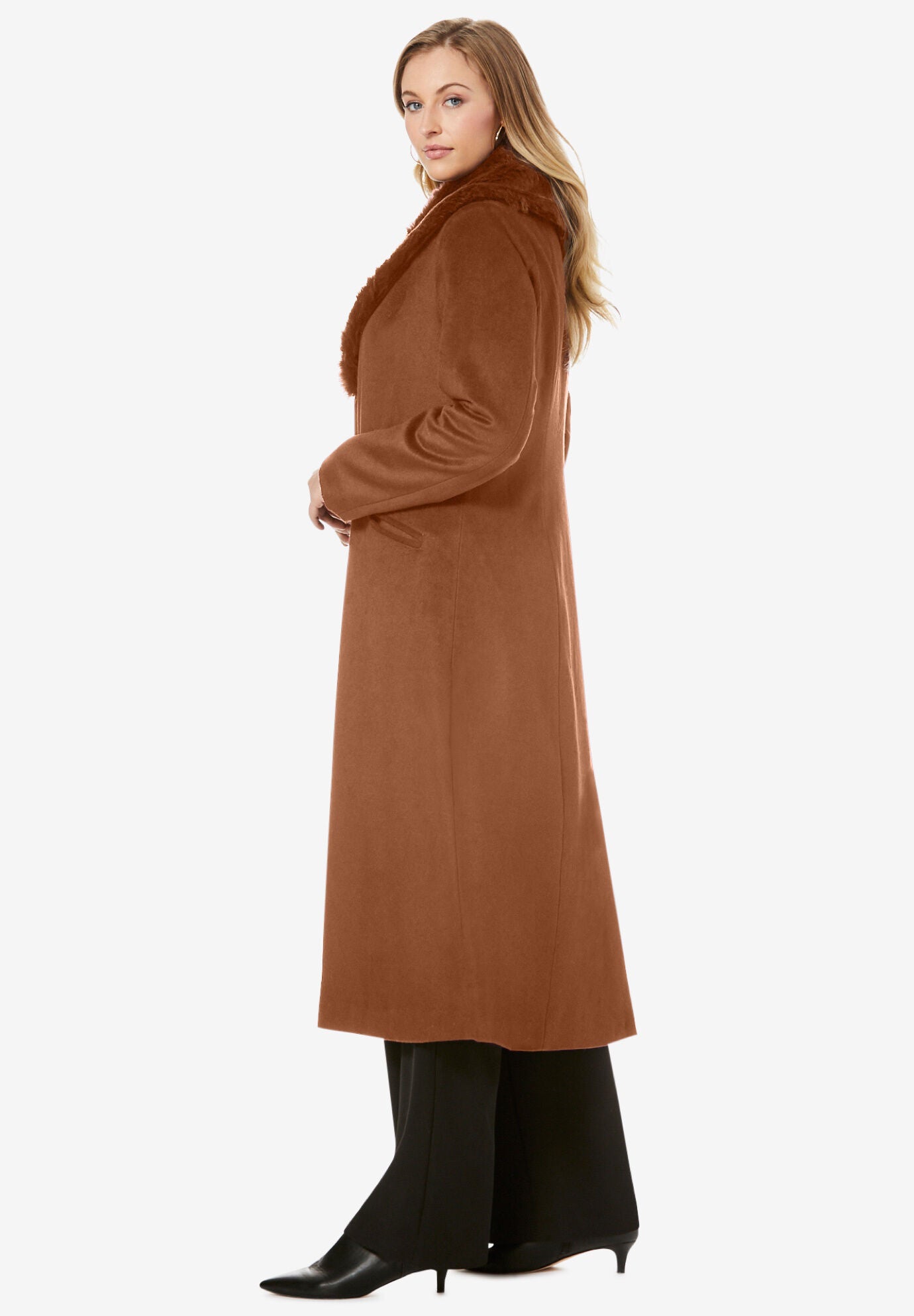 Jessica london faux fur coat 2025