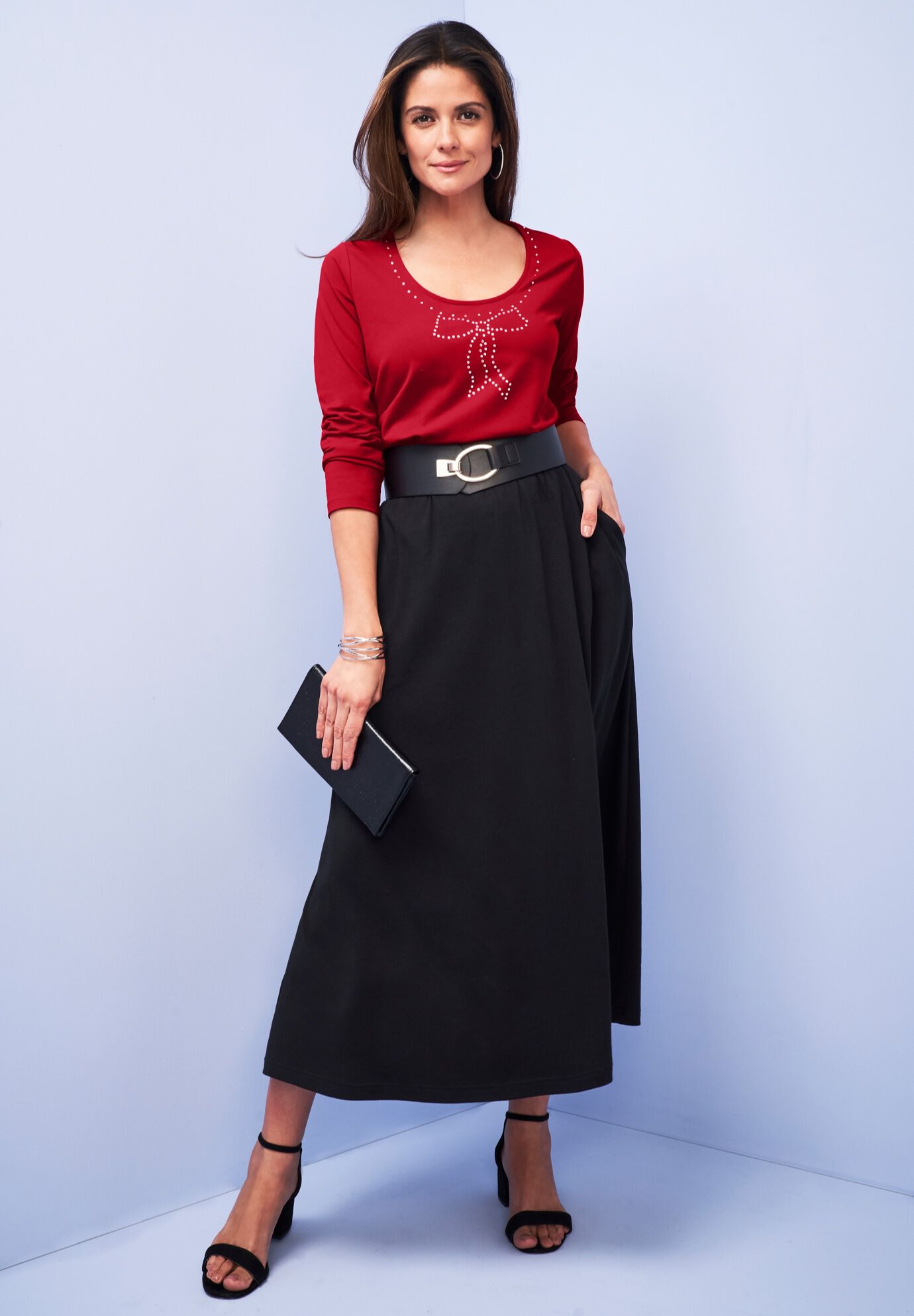 Sparkle Bow Tee, , alternate image number 3