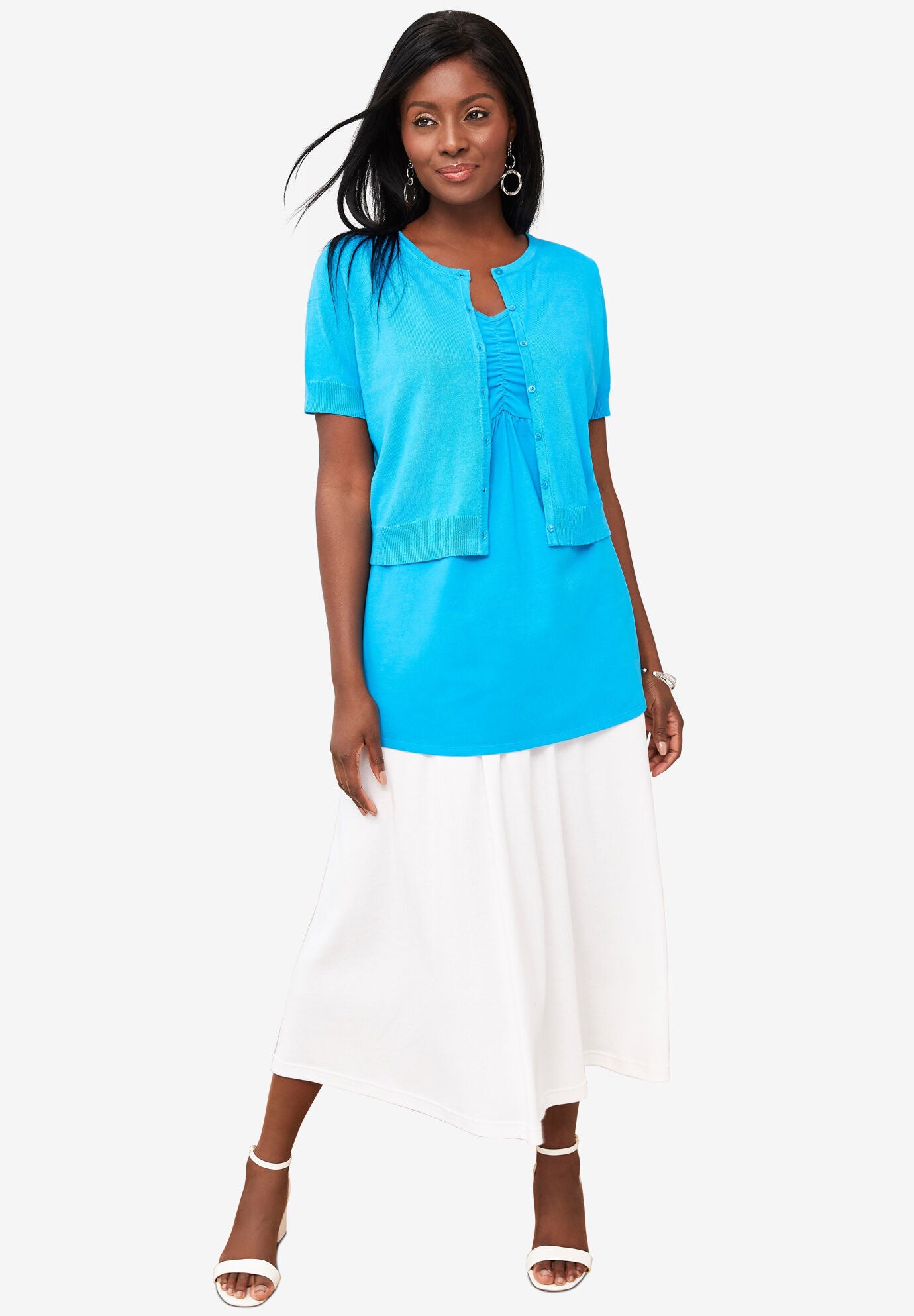 Ease Midi Skirt Lemongrass main image 0