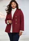 Double Breasted Wool Blazer, , alternate image number null