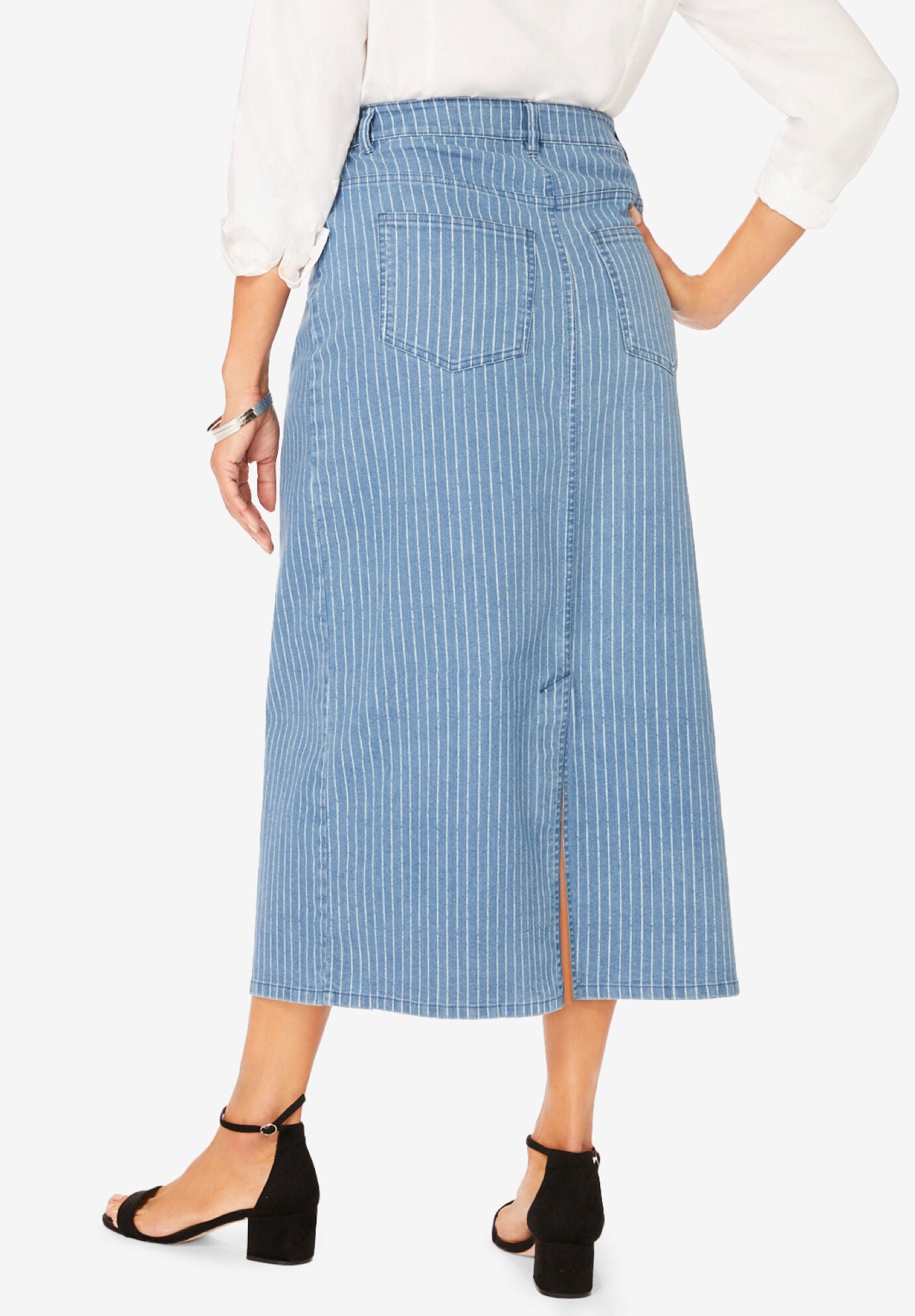 jessica london denim skirts