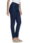 Straight Leg Stretch Denim Jeggings, , alternate image number null