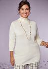 Cotton Cashmere Turtleneck, , alternate image number null