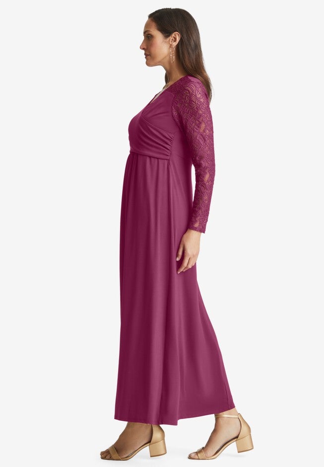 Lace Sweetheart Dress, , alternate image number null