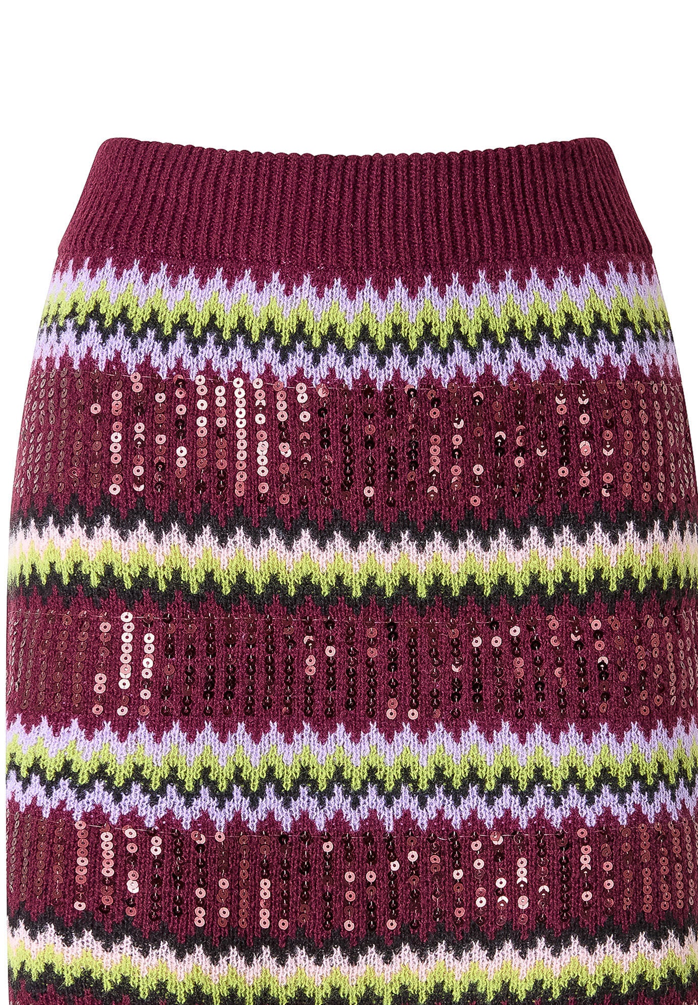 Sequin Sweater Skirt, SEQUIN STRIPES, alternate image number 4
