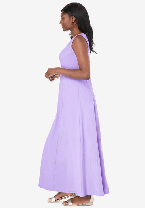 Crochet-Detailed Dress, , alternate image number null