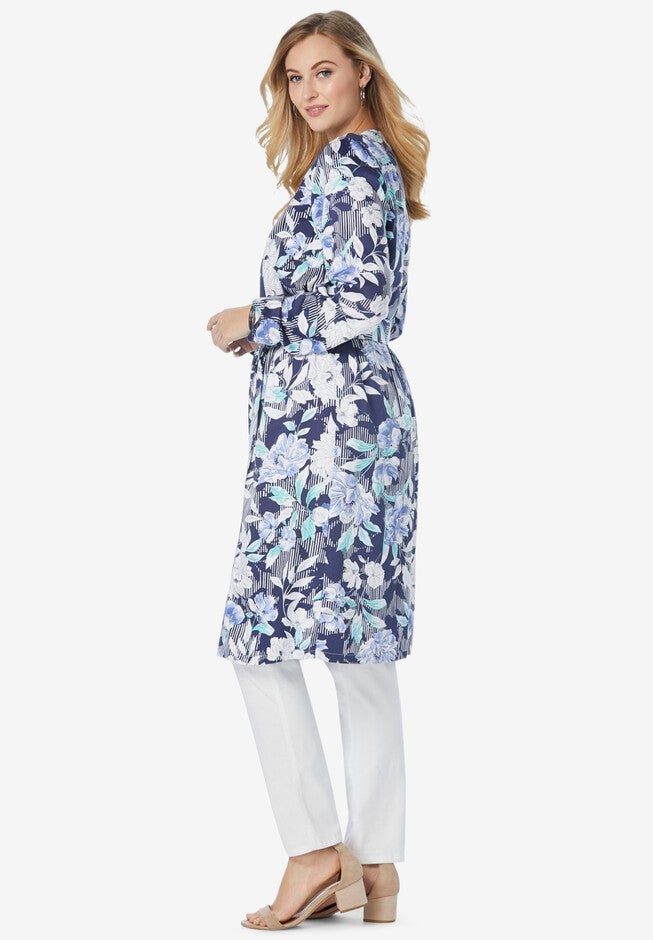 Tie-Front Duster, , alternate image number 2