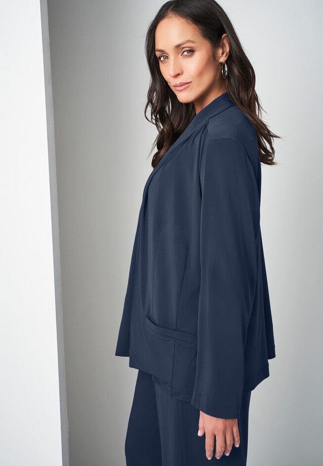 Belted 4-Piece Wardrober, NAVY, alternate image number null