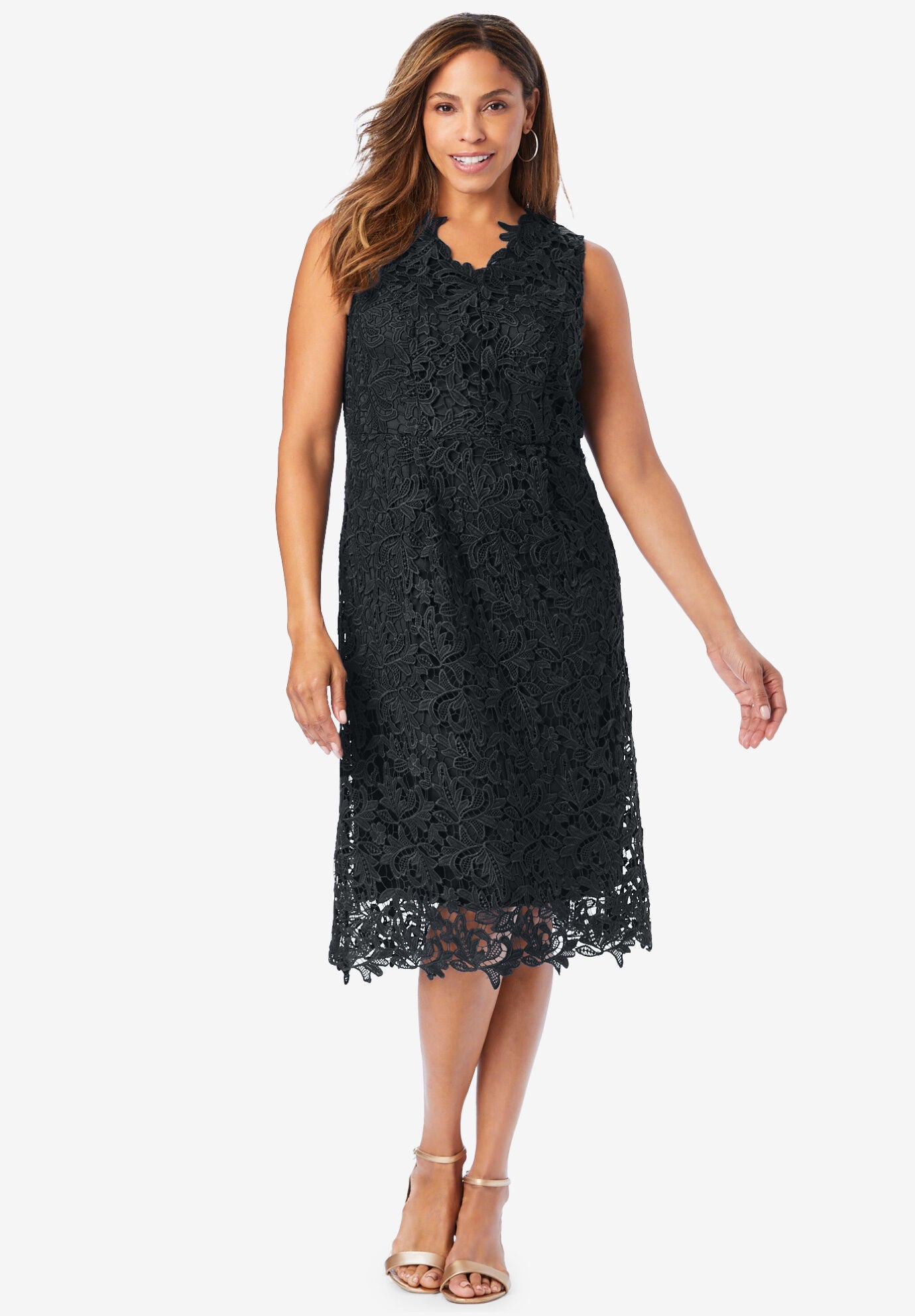 Lace Midi Dress