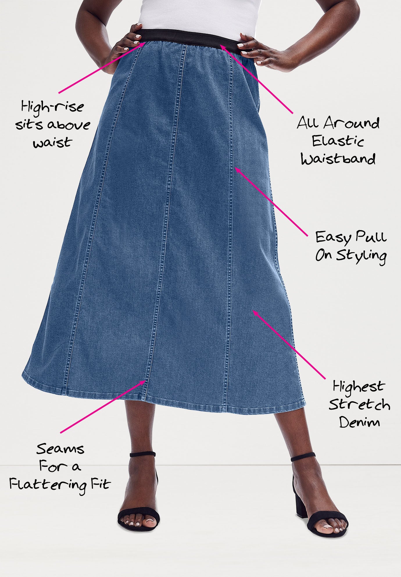 roamans plus size skirts