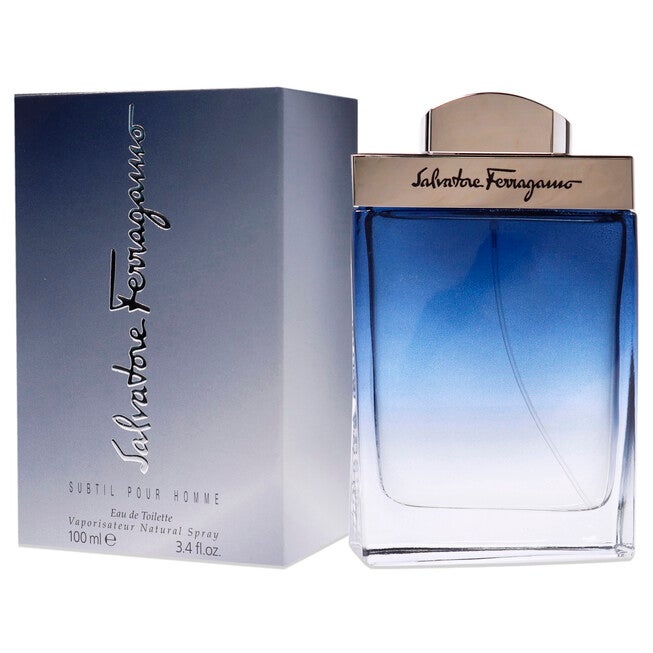 Subtil by Salvatore Ferragamo for Men - 3.4 oz EDT Spray, , alternate image number null