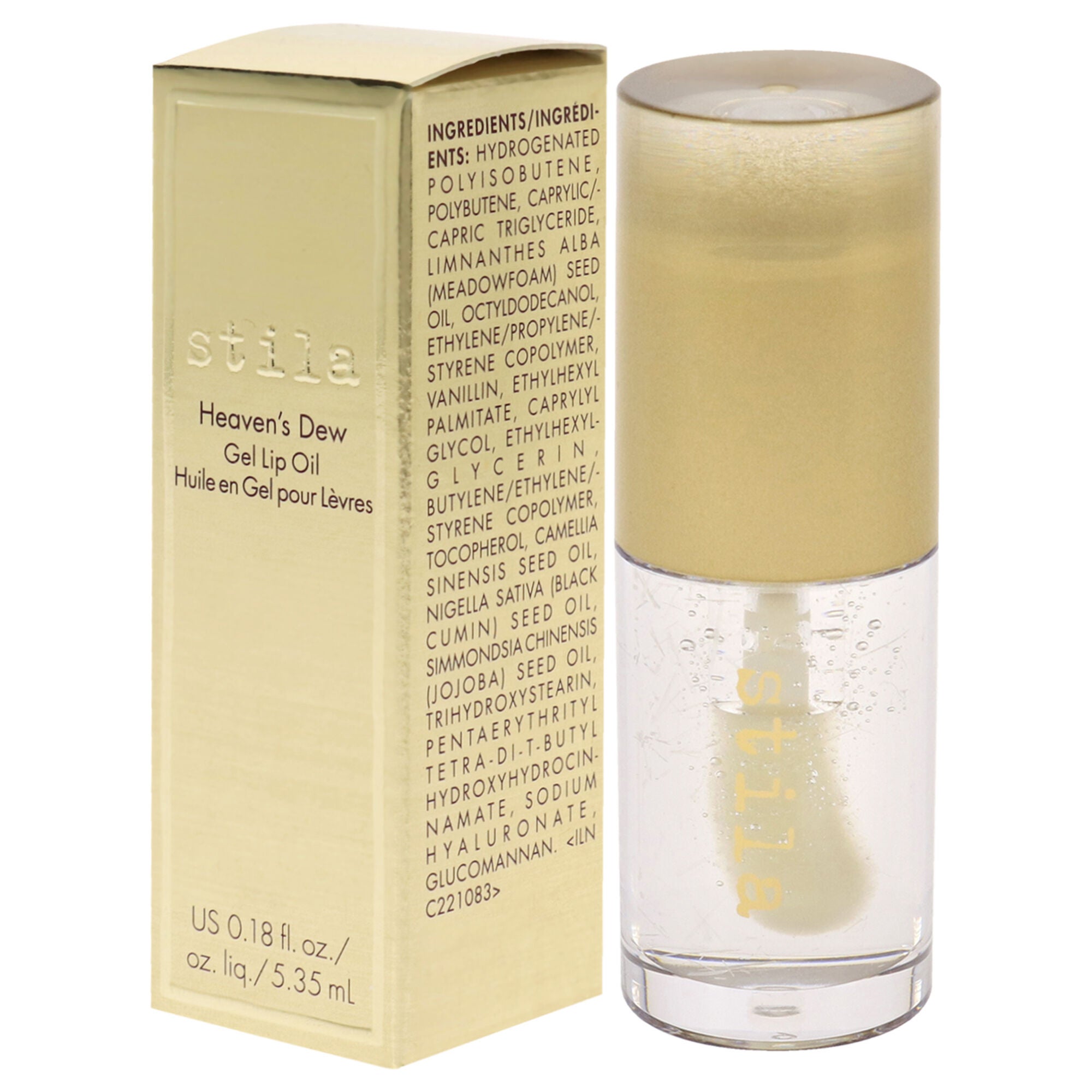 Heavens Dew Gel Lip Oil - Rain Drop by Stila for Women - 0.18 oz Lip Oil, See Description, alternate image number 3