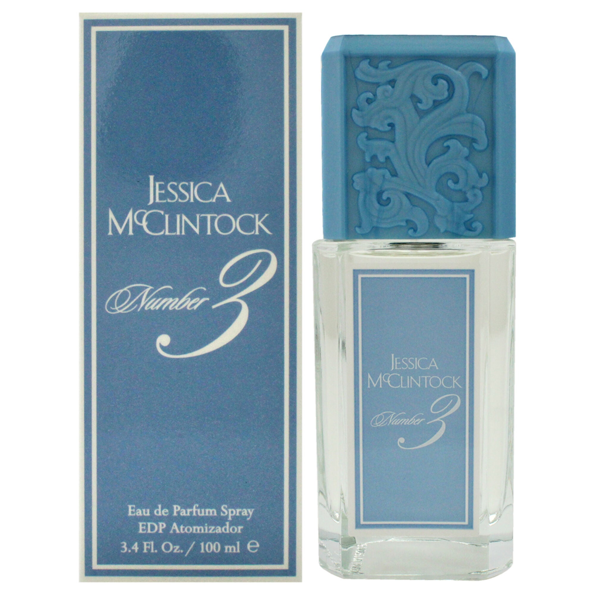 Jessica McClintock No. 3 by Jessica McClintock for Women - 3.4 oz EDP Spray, See Description, hi-res image number 0