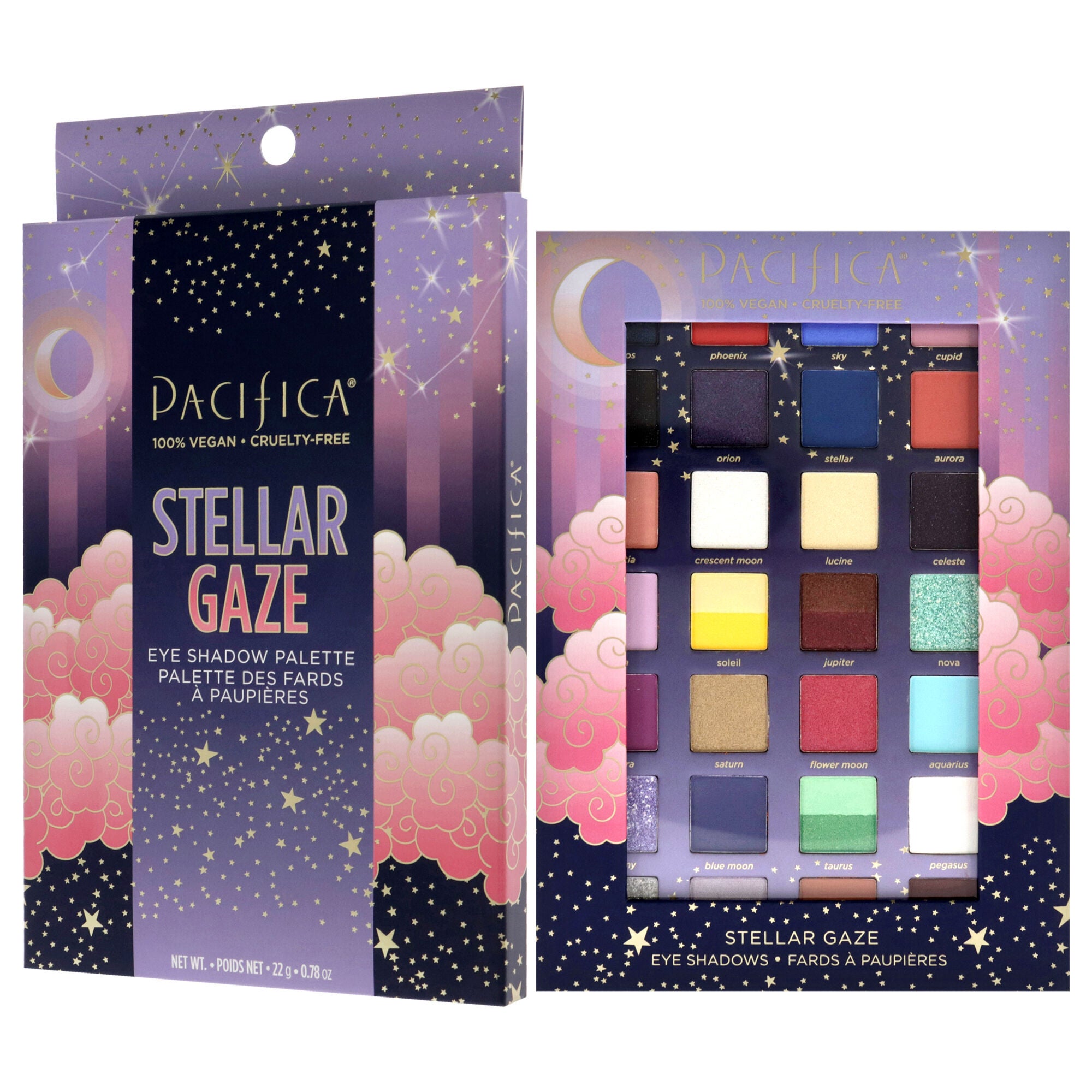 Eyeshadow Palette - Stellar Gaze by Pacifica for Women - 0.78 oz Eye Shadow, , alternate image number 8