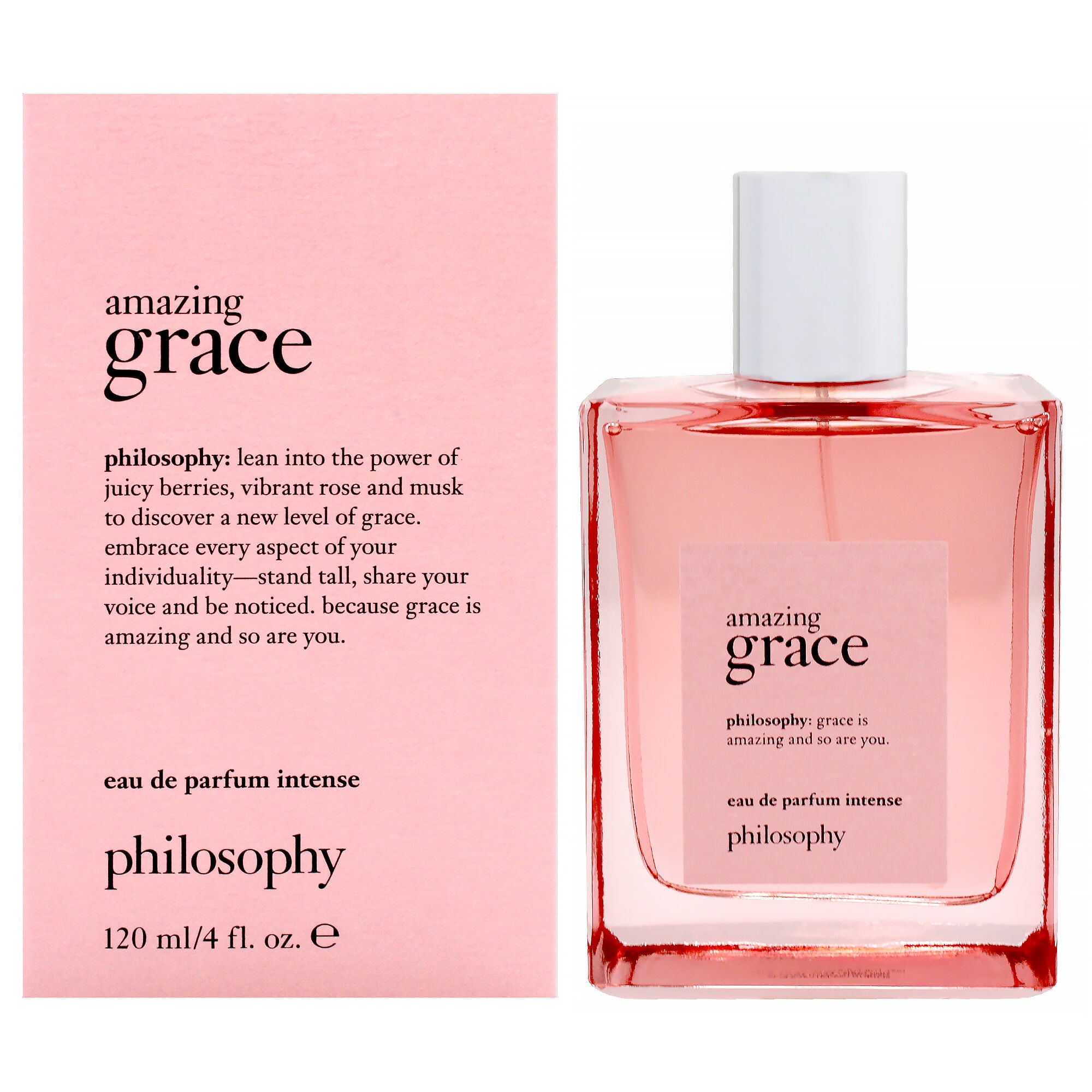 Amazing Grace Intense by Philosophy for Unisex - 4 oz EDP Spray, See Description, hi-res image number 0