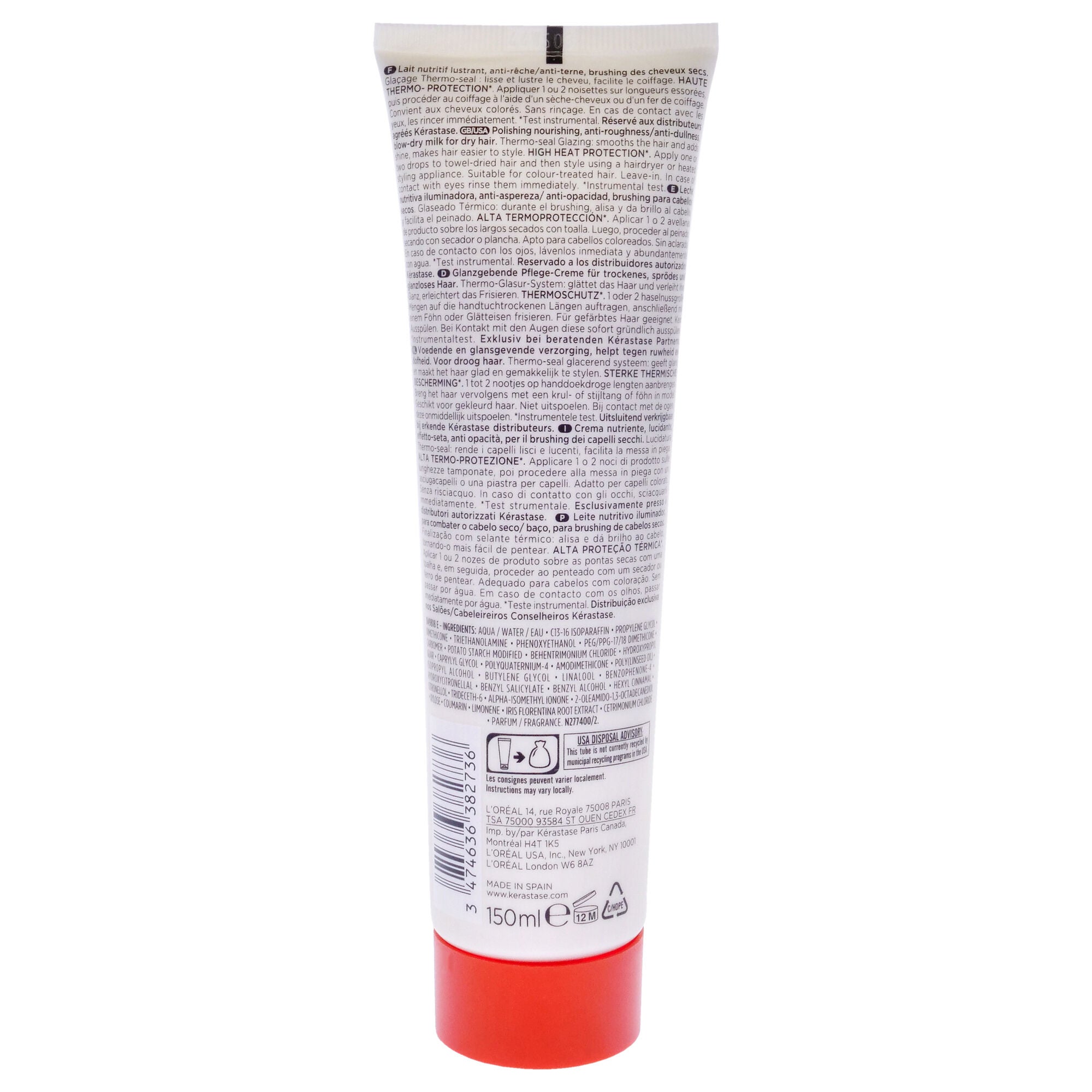 Nutritive Nectar Thermique - Medium to Thick by Kerastase for Unisex - 5.1 oz Treatment, , alternate image number 4