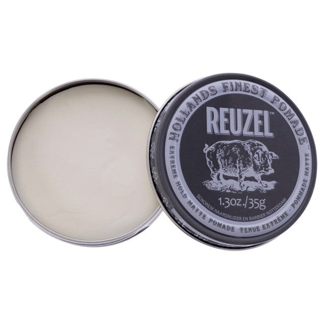 Extreme Hold Matte Pomade by Reuzel for Men - 1.3 oz Pomade, , alternate image number null