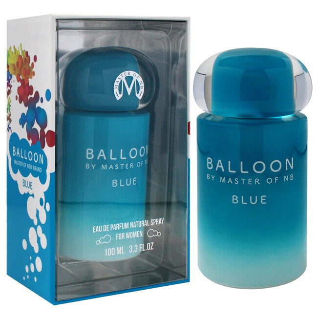Master Balloon Blue by New Brand for Women - 3.3 oz EDP Spray, , alternate image number null