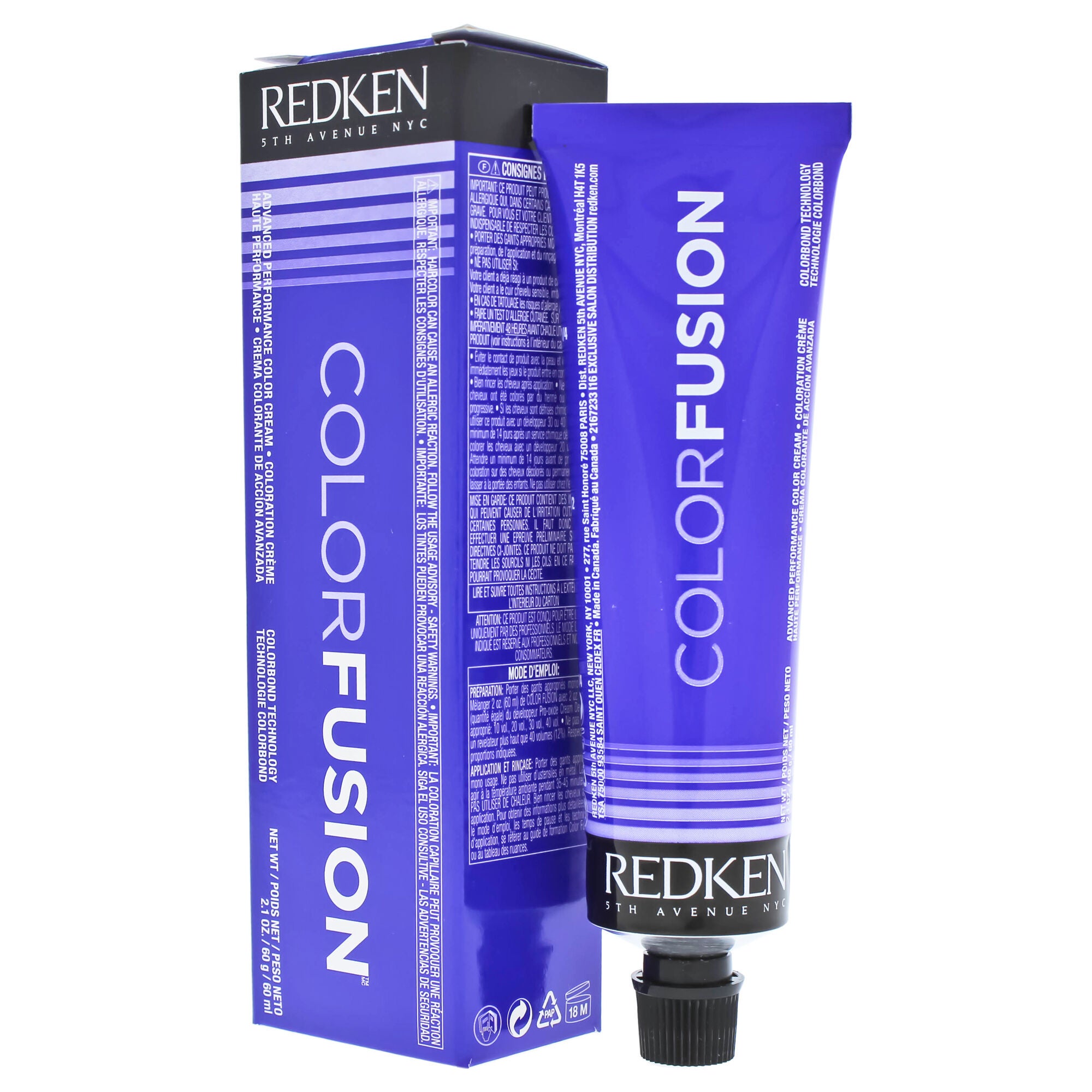 Color Fusion Color Cream Cool Fashion - 4Bv Brown-Violet by Redken for Unisex - 2.1 oz Hair Color, , alternate image number 6