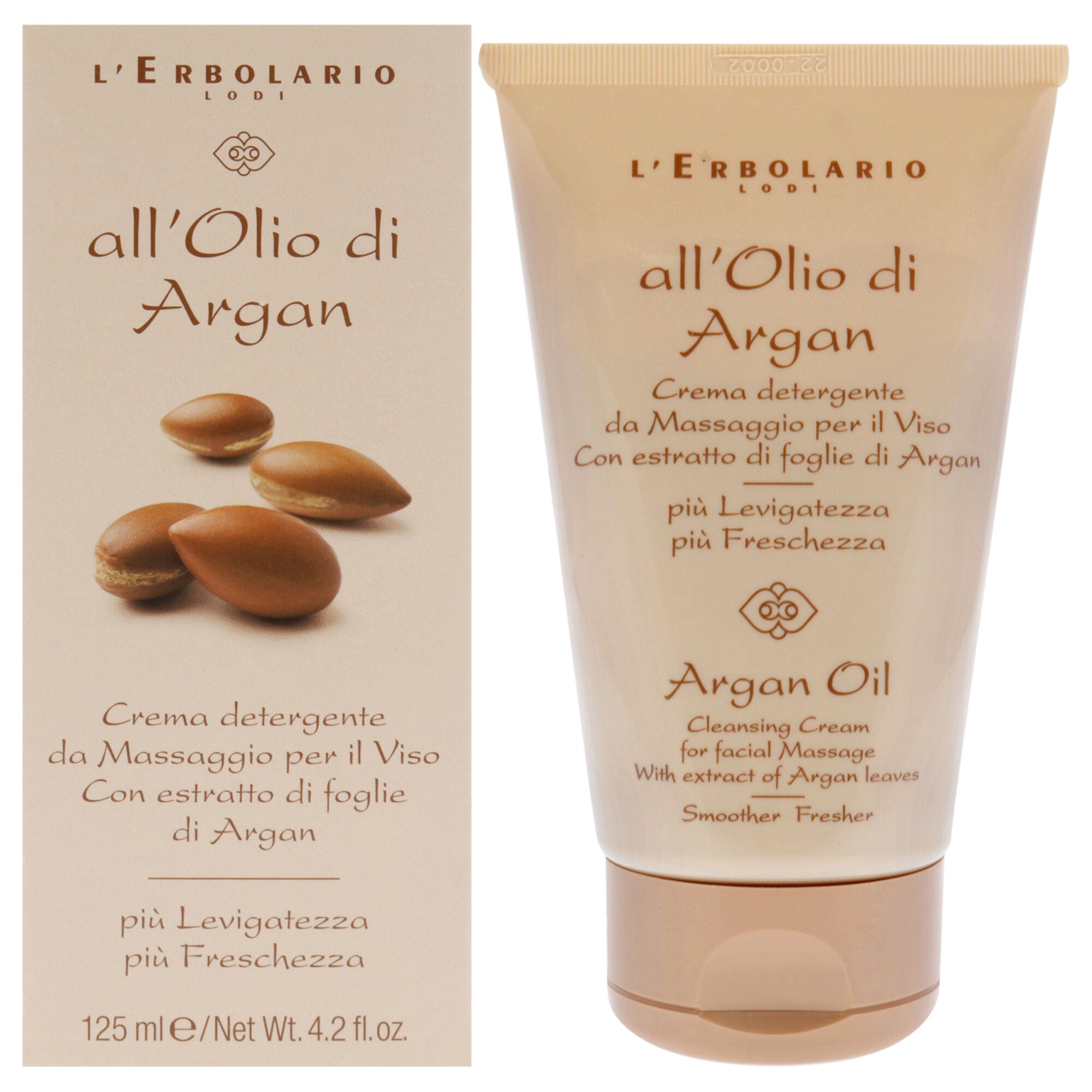 Cleansing Cream - Argan Oil by LErbolario for Women - 4.2 oz Cleanser, See Description, hi-res image number 0