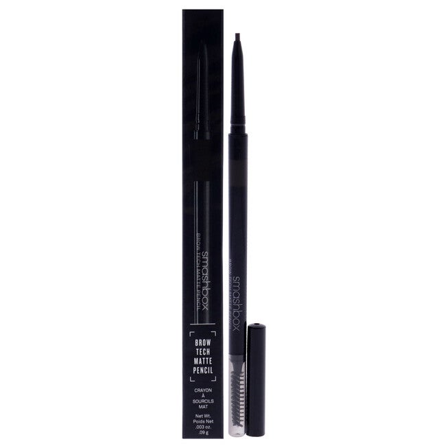 Brow Tech Matte Pencil - Dark Brown by SmashBox for Women - 0.003 oz Eyebrow Pencil, NA, hi-res image number null