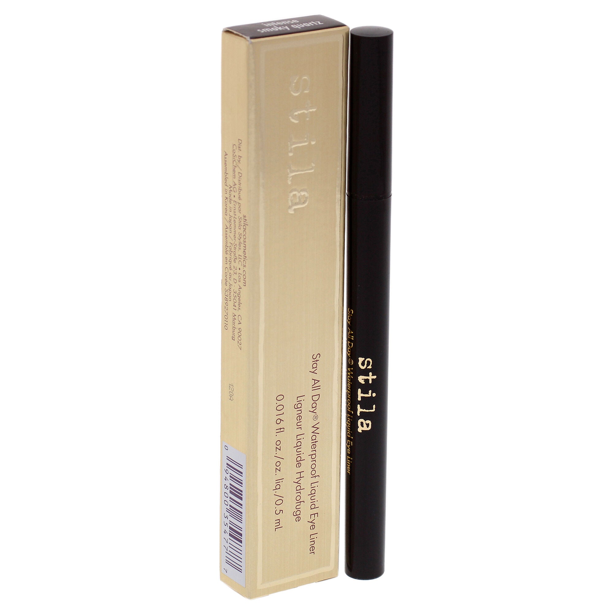 Stay All Day Waterproof Liquid Eye Liner - Intense Smoky Quartz by Stila for Women - 0.016 oz Eyeliner, , alternate image number 7