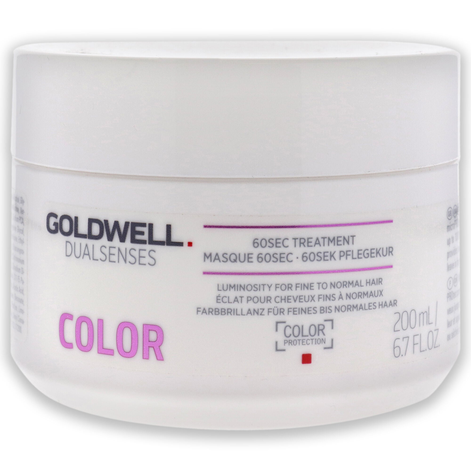 Dualsenses Color 60Sec Treatment by Goldwell for Unisex - 6.7 oz Treatment, See Description, hi-res image number 0