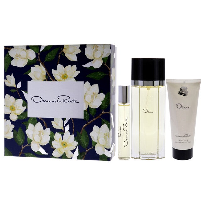 Oscar De La Renta by Oscar De La Renta for Women - 3 Pc Gift Set 3.4oz EDT Spray, 0.5oz EDT Spray, 3.4oz Body Lotion, , alternate image number null