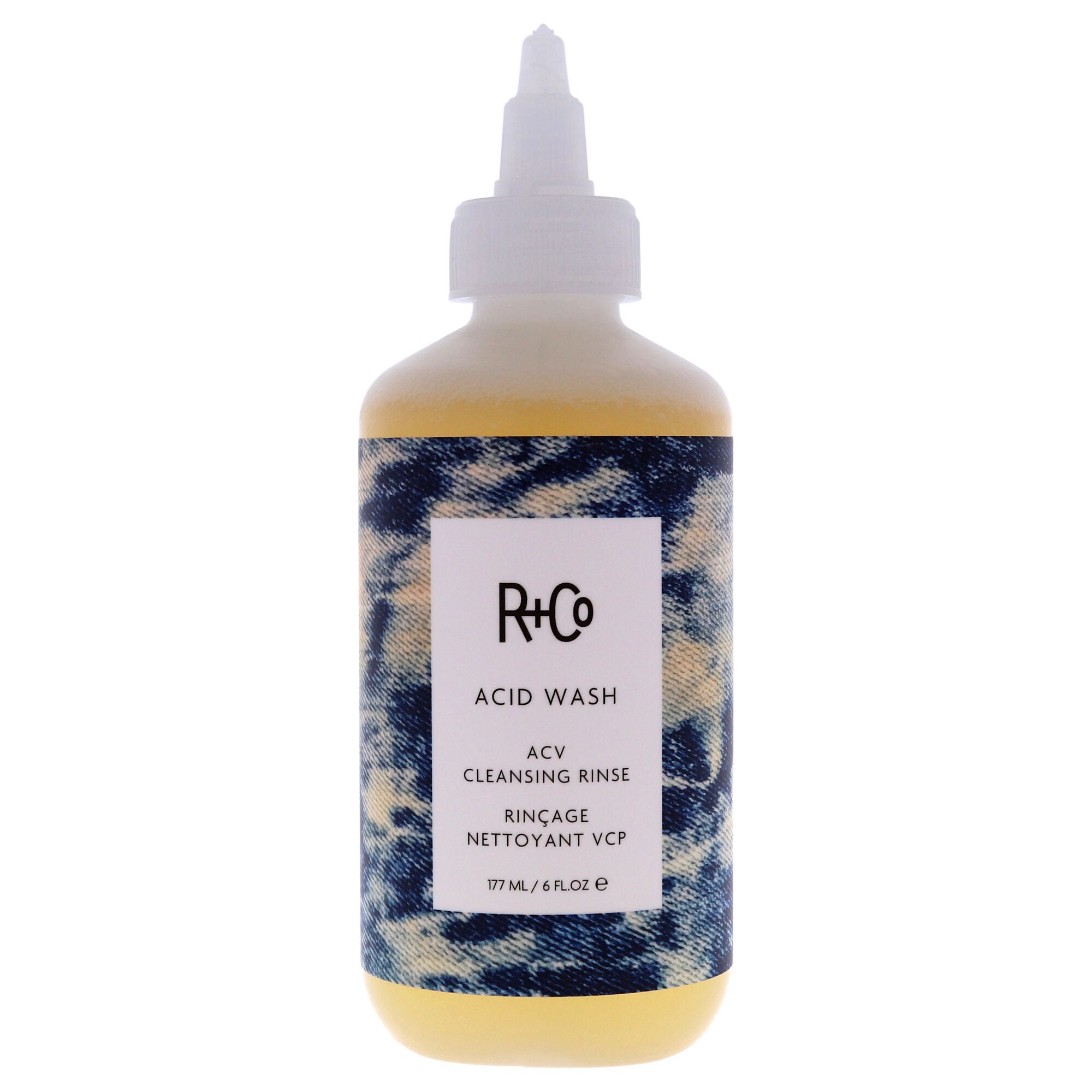 Acid Wash ACV Cleansing Rinse by R+Co for Unisex - 6 oz Cleanser, See Description, hi-res image number 0