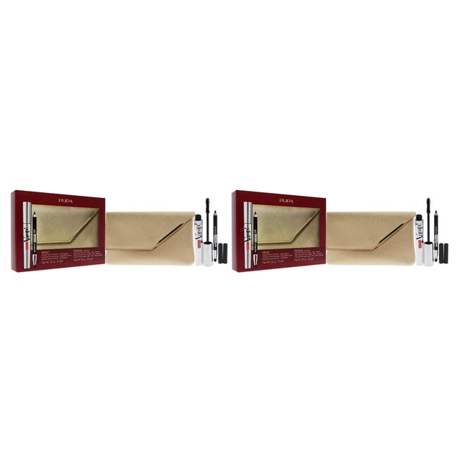 Vamp! and Multiply Set by Pupa Milano for Women - 3 Pc 0.32oz Vamp! Mascara - 100 Black, 0.03oz Multiplay Eye Pencil - 09 Black, Wallet - Pack of 2, See Description, alternate image number 2