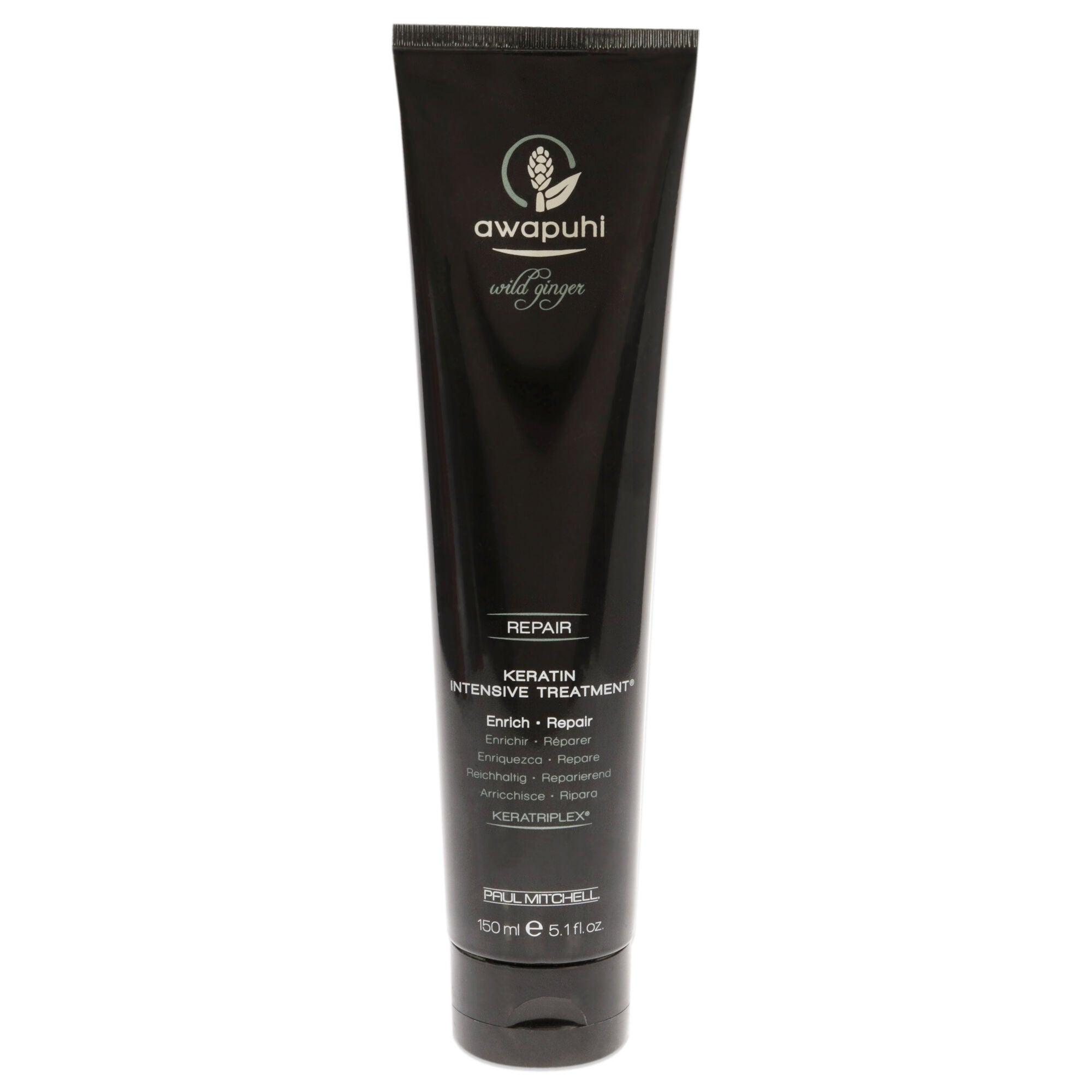 Awapuhi Wild Ginger Keratin Intensive Treatment by Paul Mitchell for Unisex - 5.1 oz Treatment, , alternate image number 3