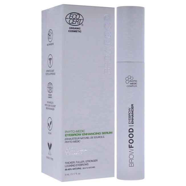 BrowFood Phyto-Medic Eyebrow Enhancer by LashFood for Women - 0.17 oz Eyebrow, See Description, alternate image number null