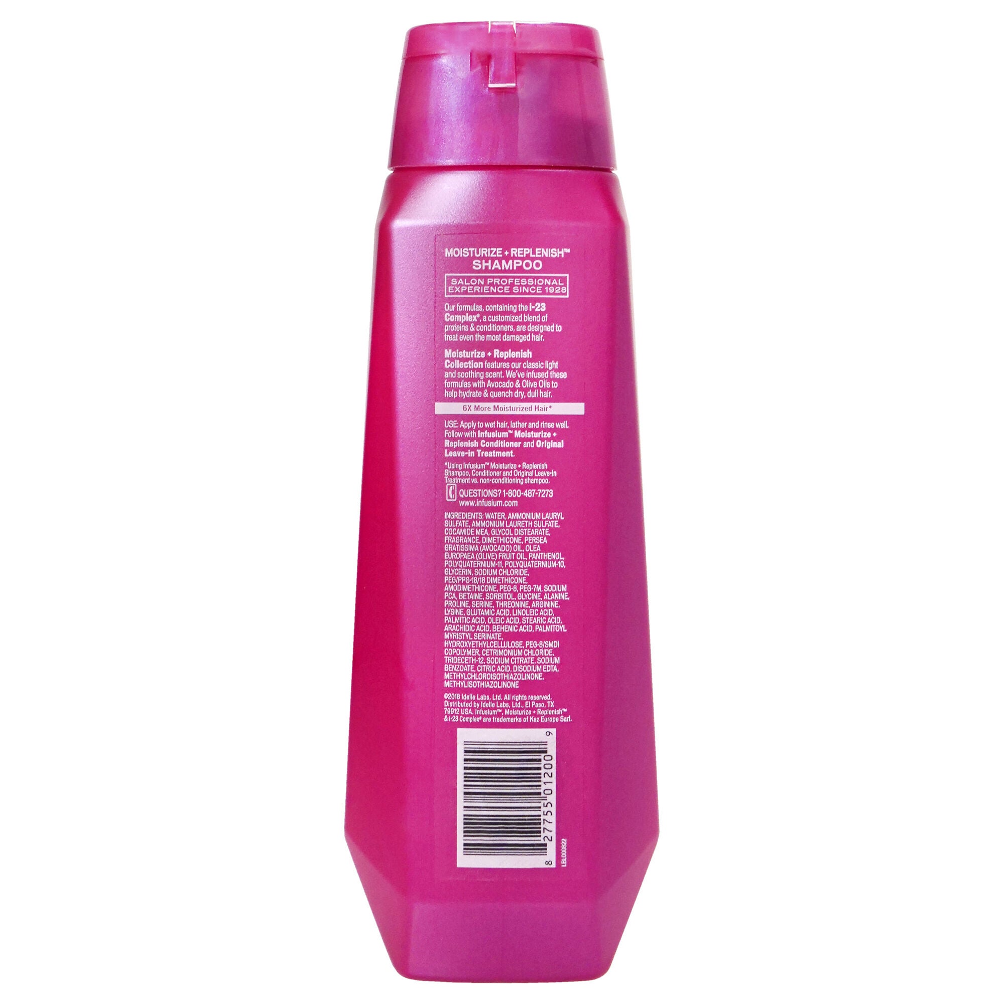 Moisturize and Replenish Shampoo by Infusium for Unisex - 13.5 oz Shampoo, See Description, alternate image number 1