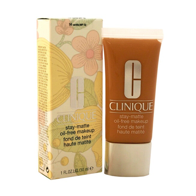 Stay-Matte Oil-Free Makeup - 14 Vanilla (MF-G) - Dry Combination To Oily by Clinique for Women - 1 oz Makeup, , alternate image number null