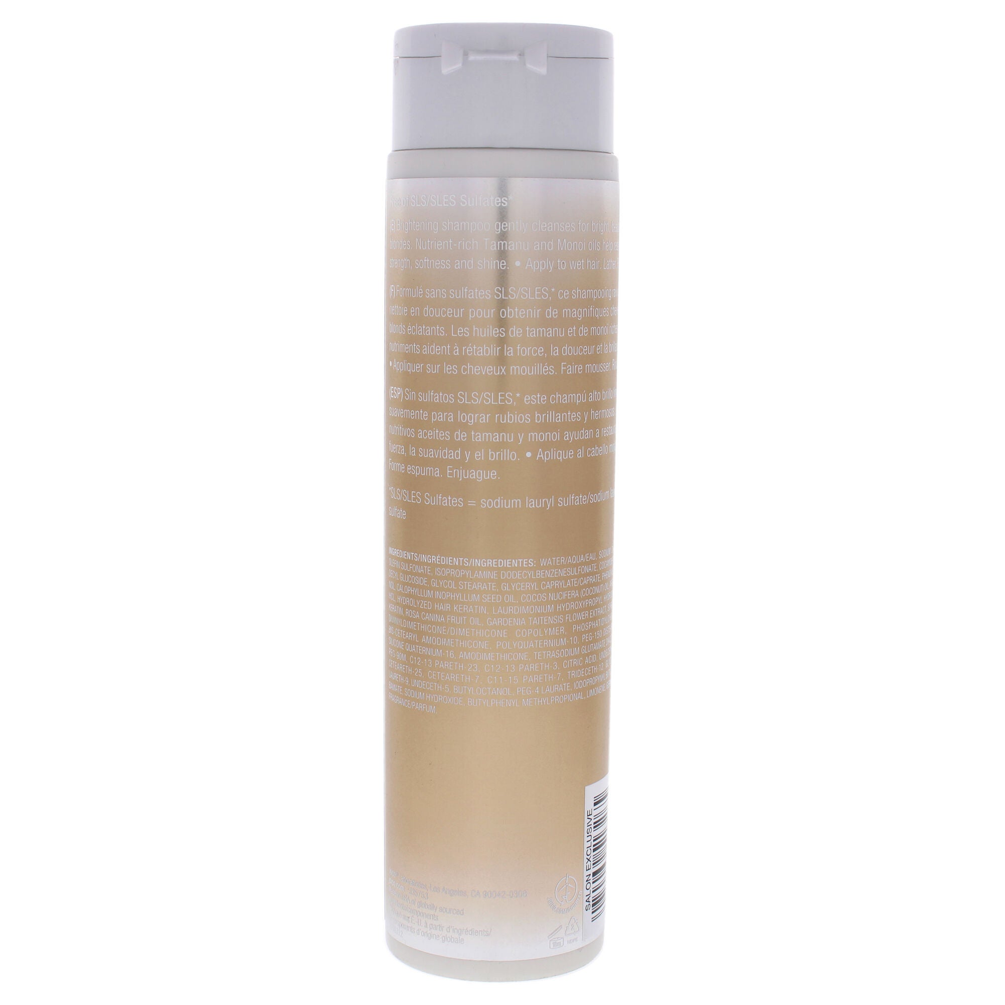 Blonde Life Brightening Shampoo by Joico for Unisex - 10.1 oz Shampoo, See Description, alternate image number 1