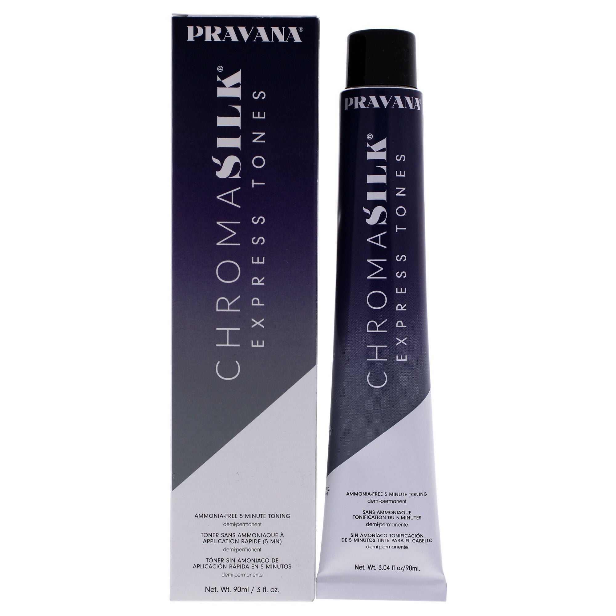 ChromaSilk Express Tones - Clear by Pravana for Unisex - 3 oz Hair Color, See Description, hi-res image number 0