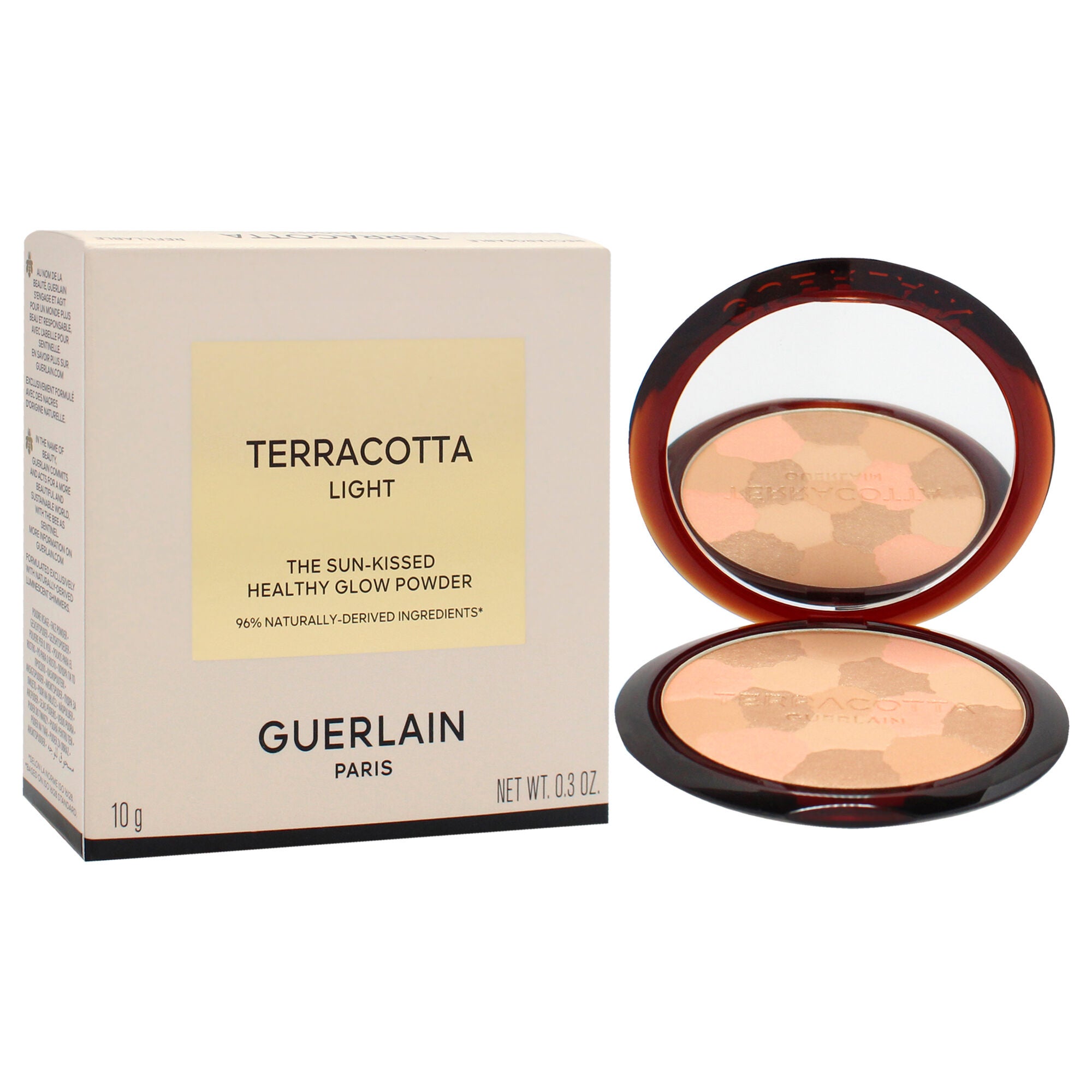 Terracotta Light The Sun Kissed Healthy Glow Powder - 03 Medium Warm by Guerlain for Women - 0.3 oz Powder, See Description, alternate image number 1