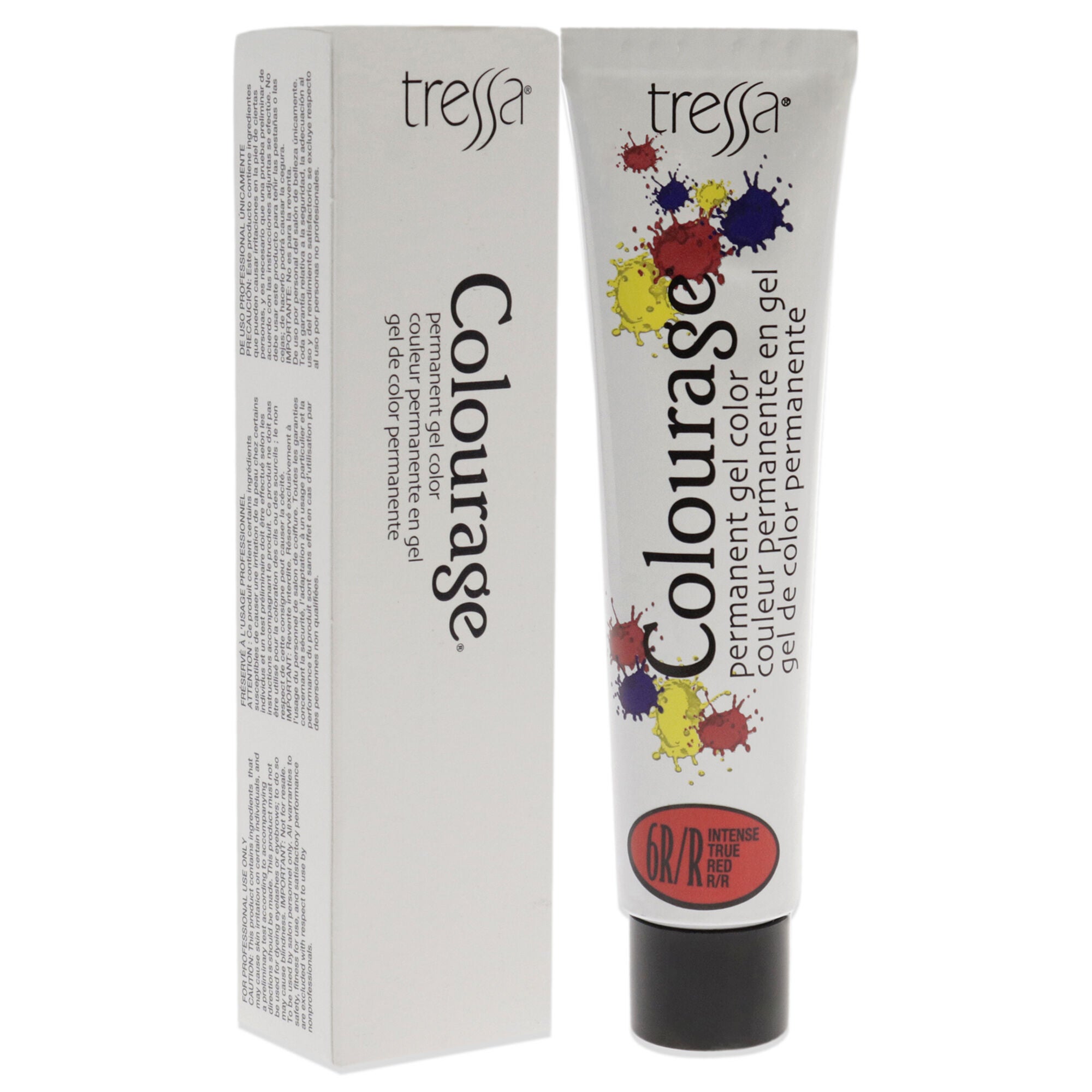 Colourage Permanent Gel Color - 6RR Intense True Red by Tressa for Unisex - 2 oz Hair Color, , alternate image number 6