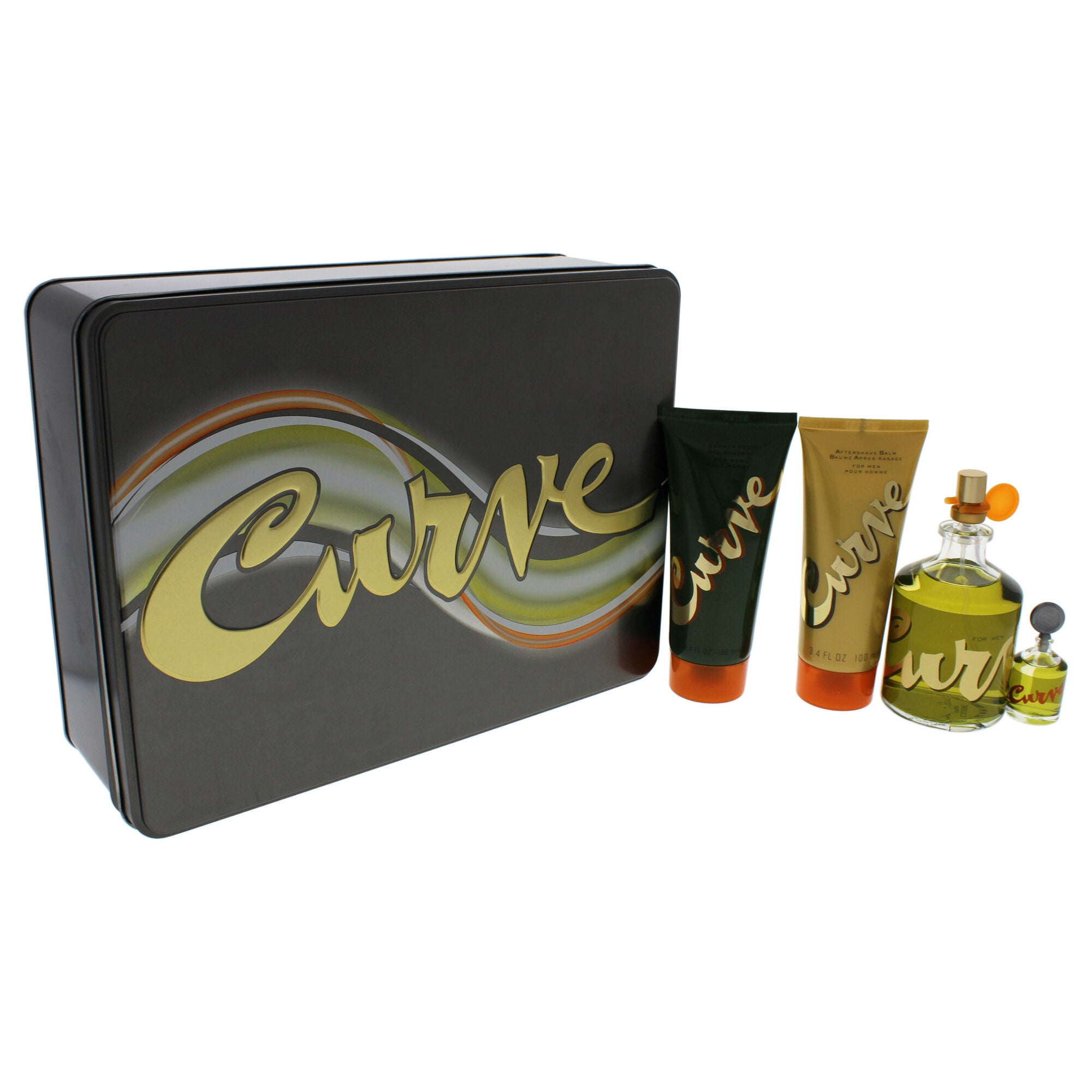 Curve by Liz Claiborne for Men - 4 Pc Gift Set 4.2oz EDC Spray, 0.25oz EDC Splash, 3.4oz After Shave Balm, 3.4oz Shower Gel, , alternate image number 7