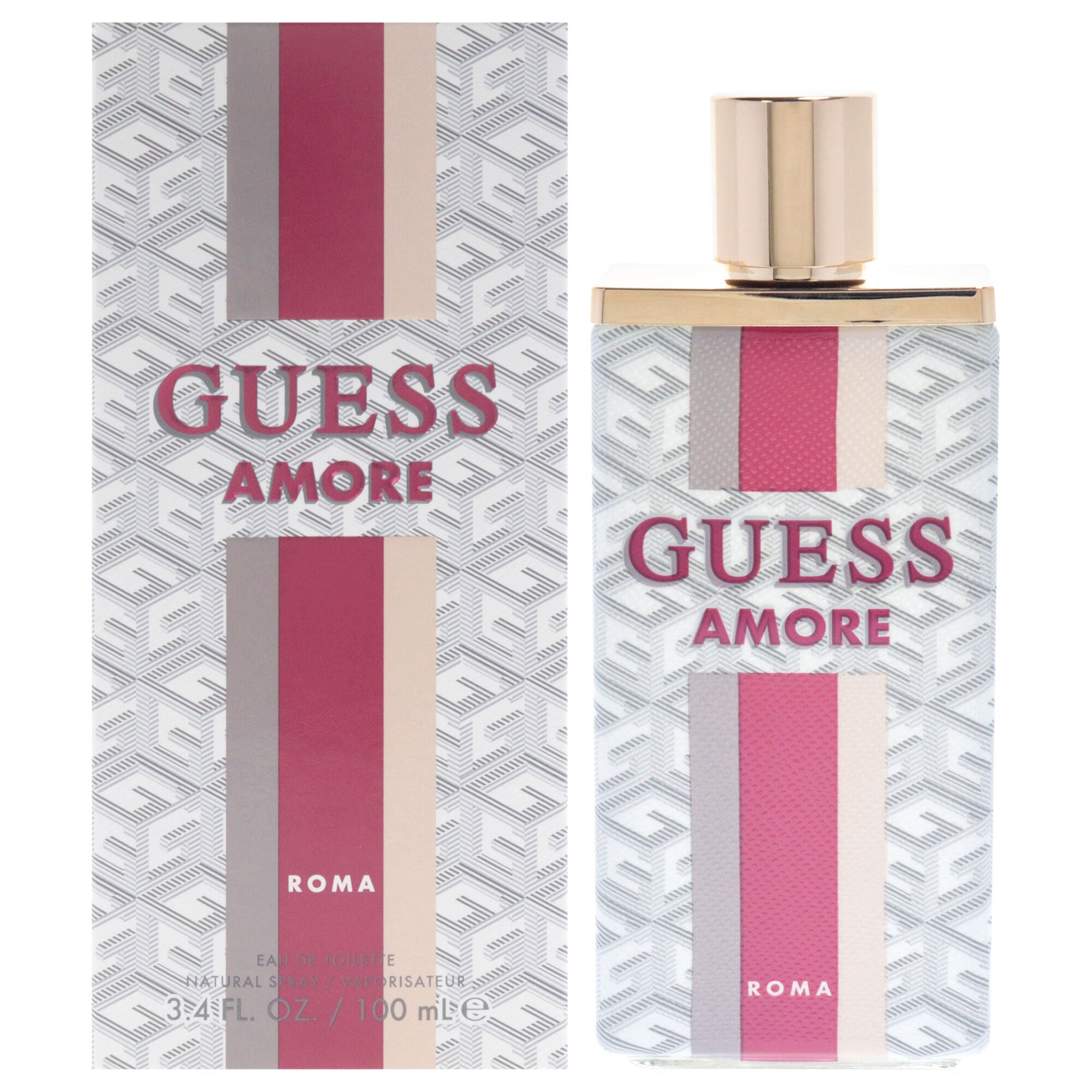 Amore Roma by Guess for Unisex - 3.4 oz EDT Spray, Clear, hi-res image number 0