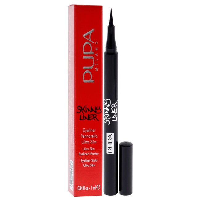 Skinny Liner - 001 Extra Black by Pupa Milano for Women - 0.034 oz Eyeliner, NA, alternate image number null
