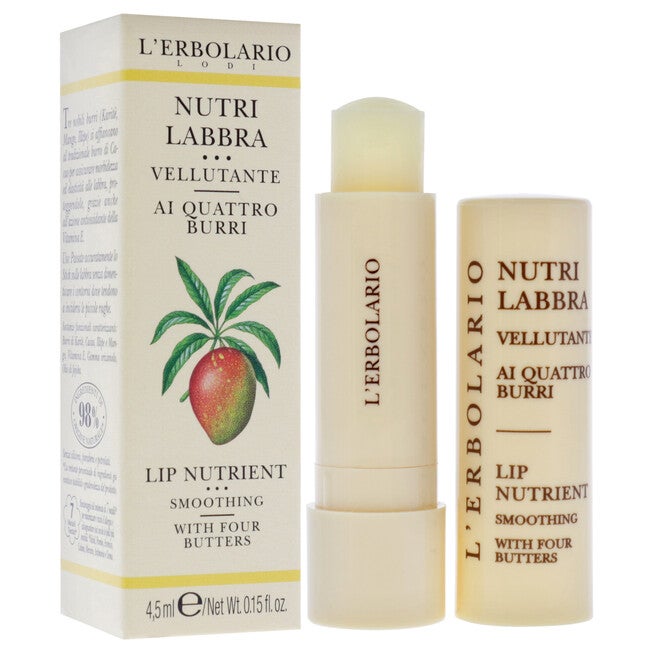 Lip Nutrient - Four Butters by LErbolario for Unisex - 0.15 oz Lip Balm, , alternate image number null