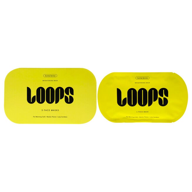 Sunrise Service Brightening Mask by Loops for Women - 5 Pc Mask, NA, hi-res image number null