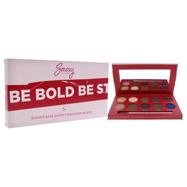 Bounce Back Queen Palette by Sassy by Savannah Chrisley for Women - 2 Pc Eye Palette, Eyeliner Pencil - Black, NA, alternate image number null