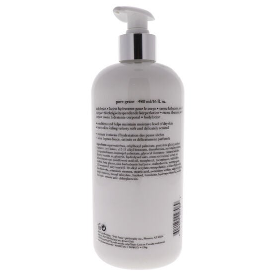 Pure Grace by Philosophy for Unisex - 16 oz Body Lotion, , alternate image number null