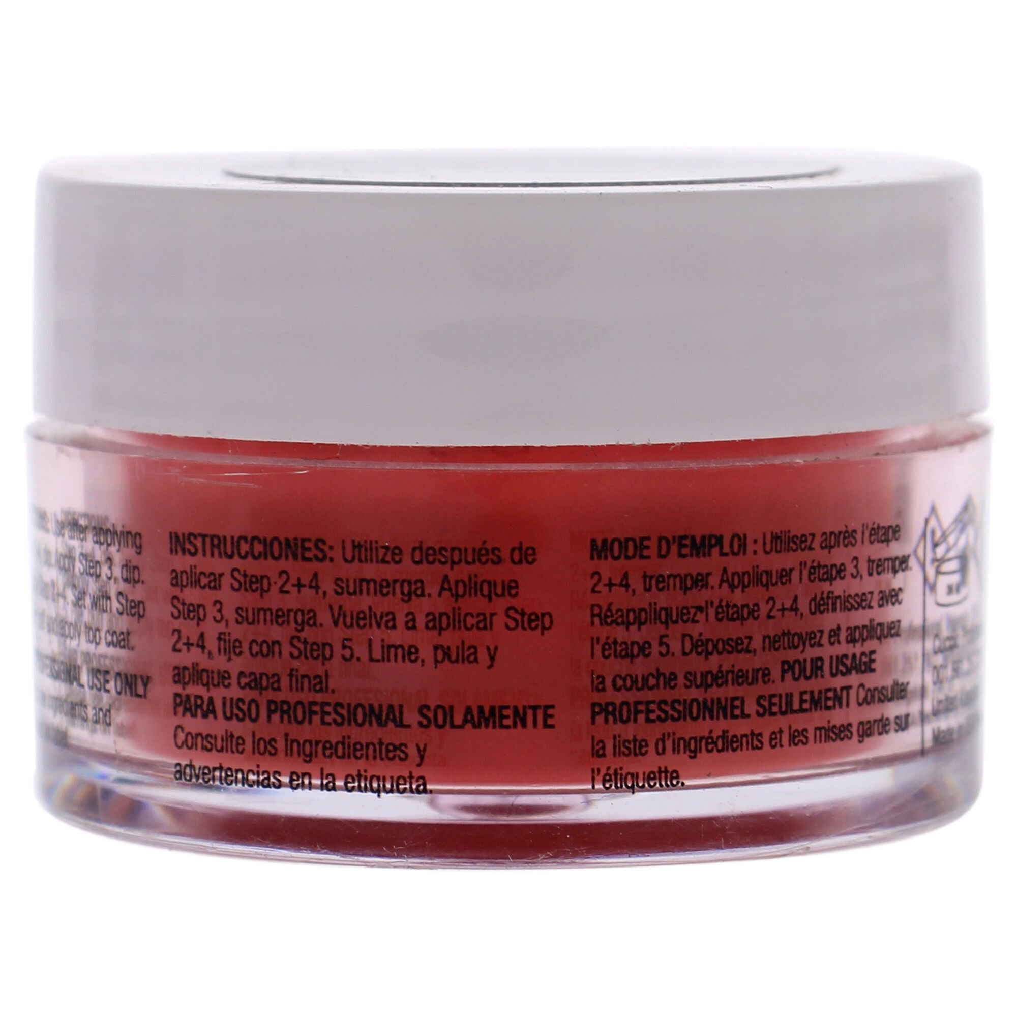 Pro Powder Polish Nail Colour Dip System - Red with Orange Undertones by Cuccio Colour for Women - 0.5 oz Nail Powder, , alternate image number 3